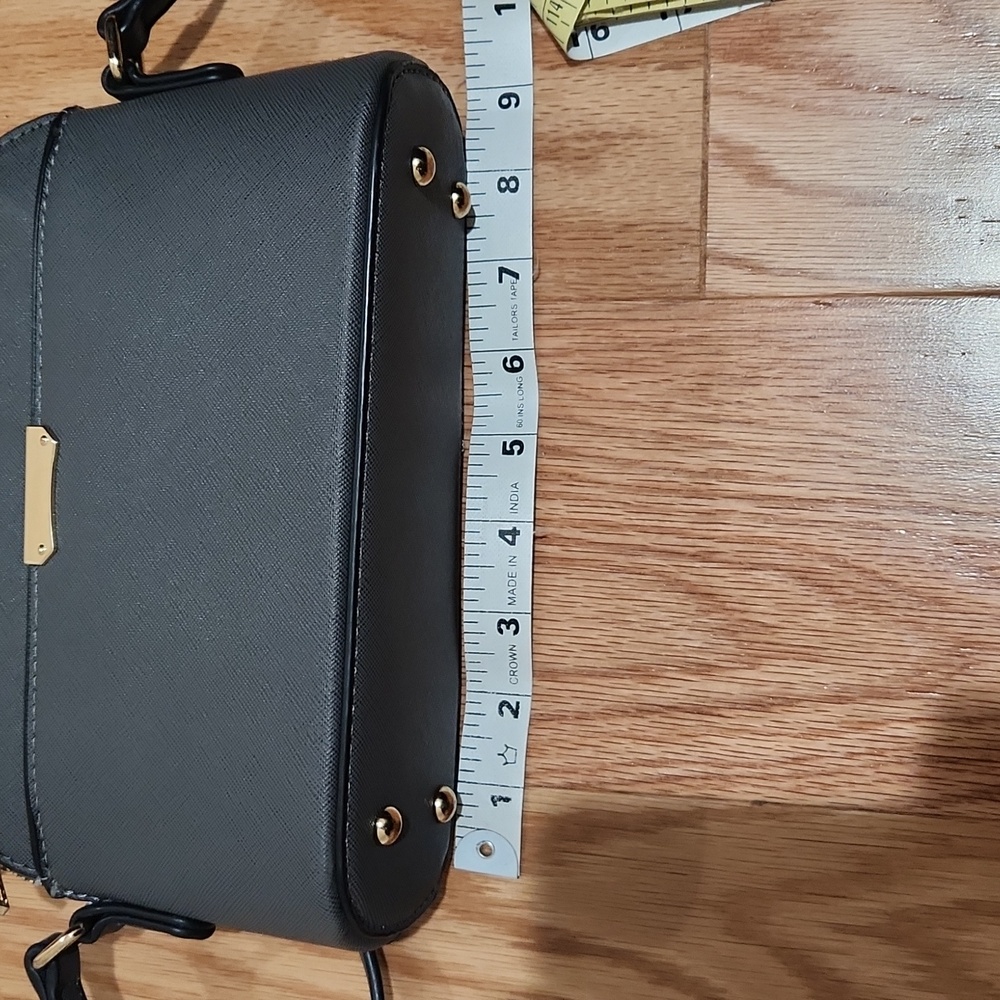 Mini crossbody dome handbag Gray - Picture 12 of 15